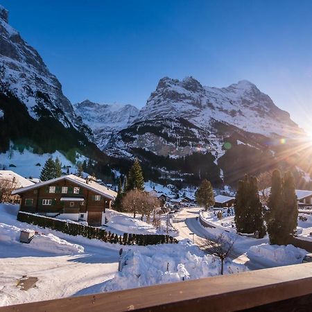 Atemberaubende Sicht Auf Eiger Nordwand Διαμέρισμα Γκρίντελβαλντ Εξωτερικό φωτογραφία